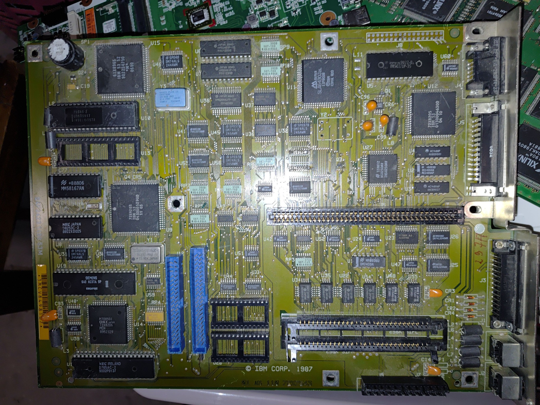 The IBM PC AT was a game changer.. literally. Its 286 and CGA