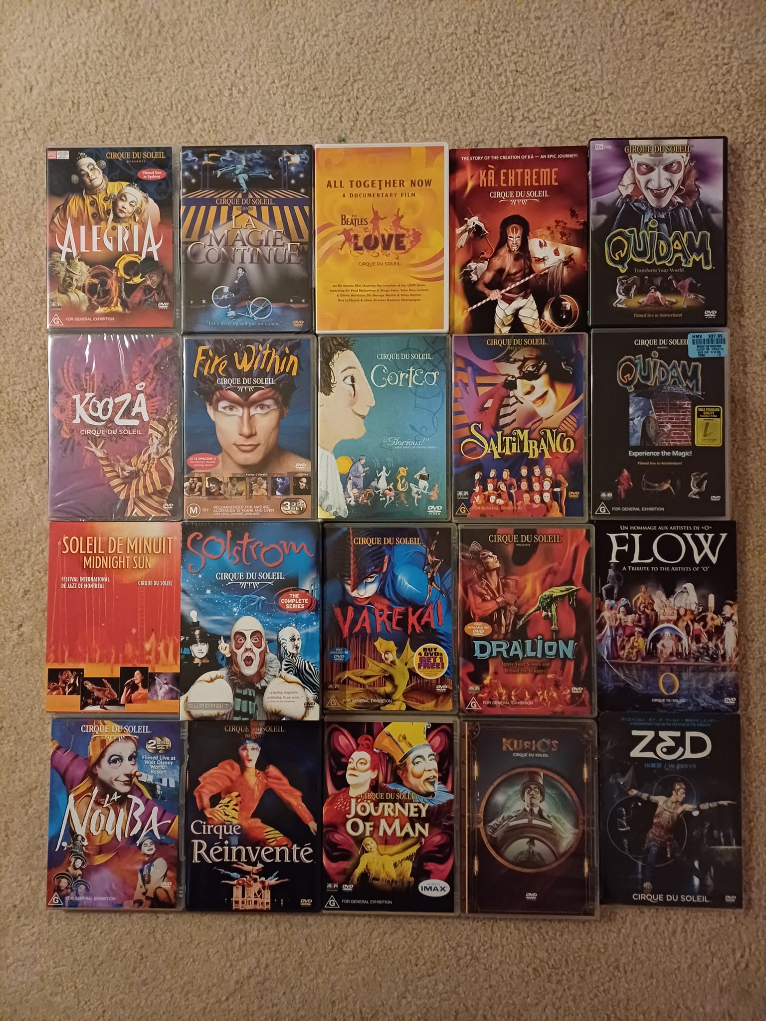 Here is my DVD collection