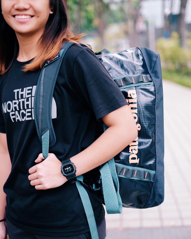 patagonia black hole duffel 45l is it slash proof Hole™ Wheeled Made from 100% recycled materials Patagonia Black Hole Duffel 45L
