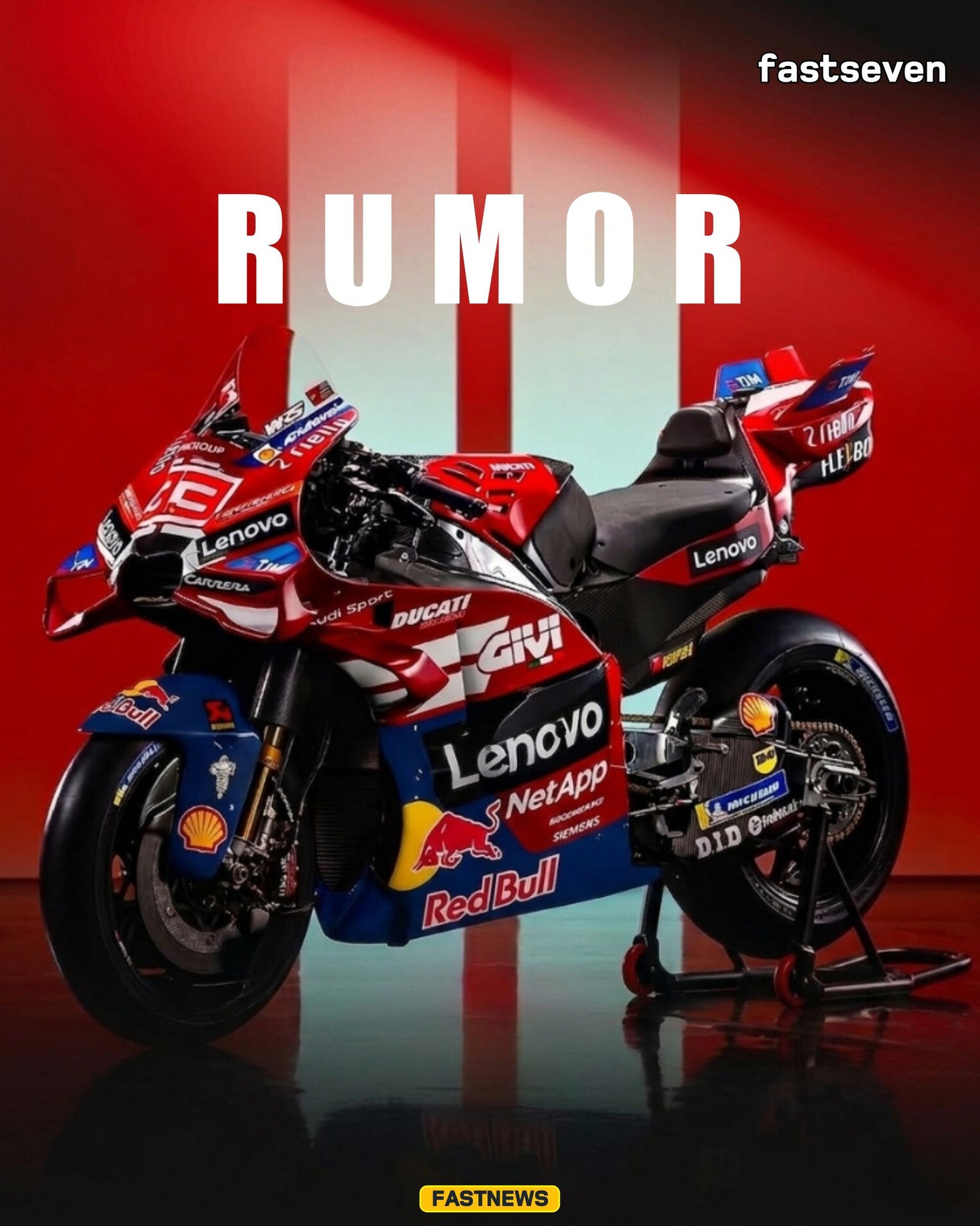 In 2015 Red Bull became a sponsor of the Repsol Honda Team, come