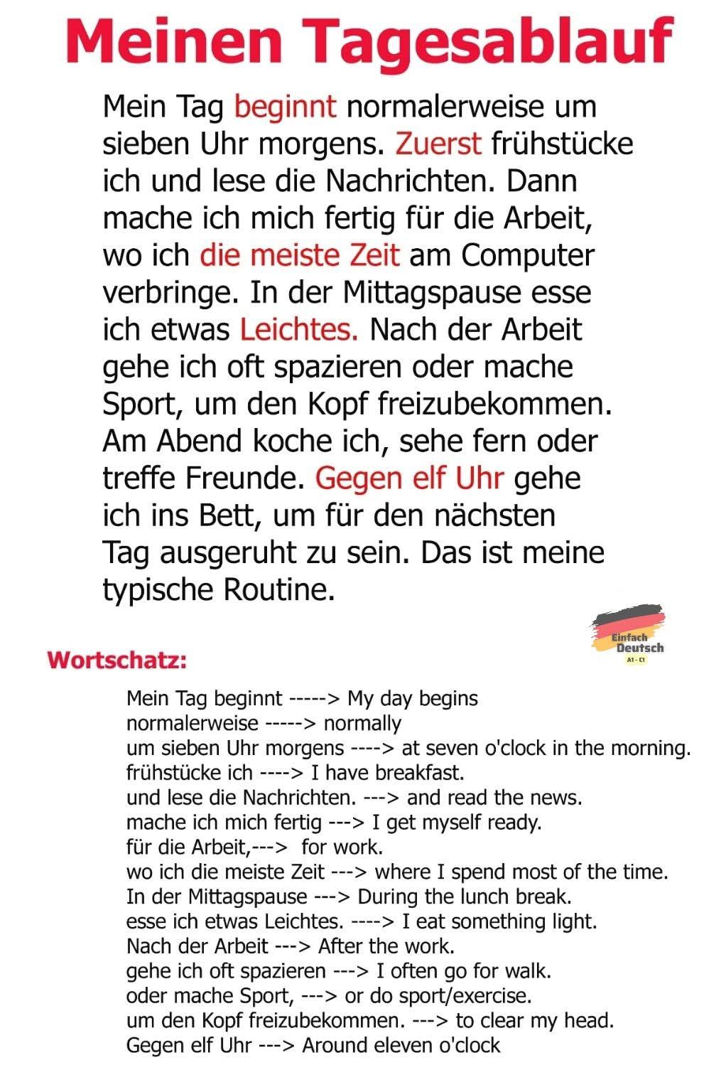 Deutsche Prüfung A1 A2 B1 B2 C1 | 📚German Free pdf books 📚 link 🔗👇 ...
