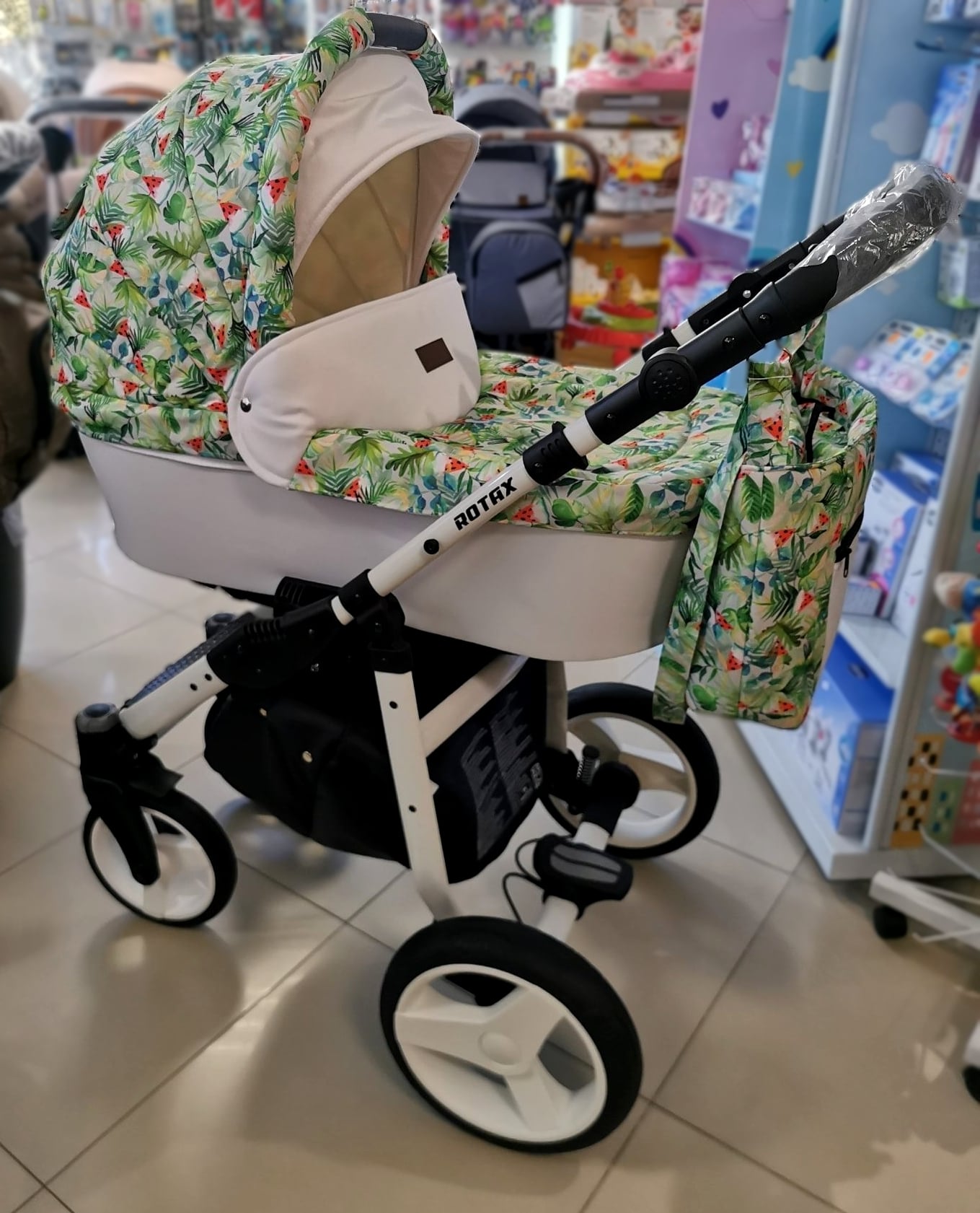 Carrito De Bebé 3 En 1 Giratorio 360° - Plegado Con Un Clic, Modo Cuna, De Recién Nacido A Toddler