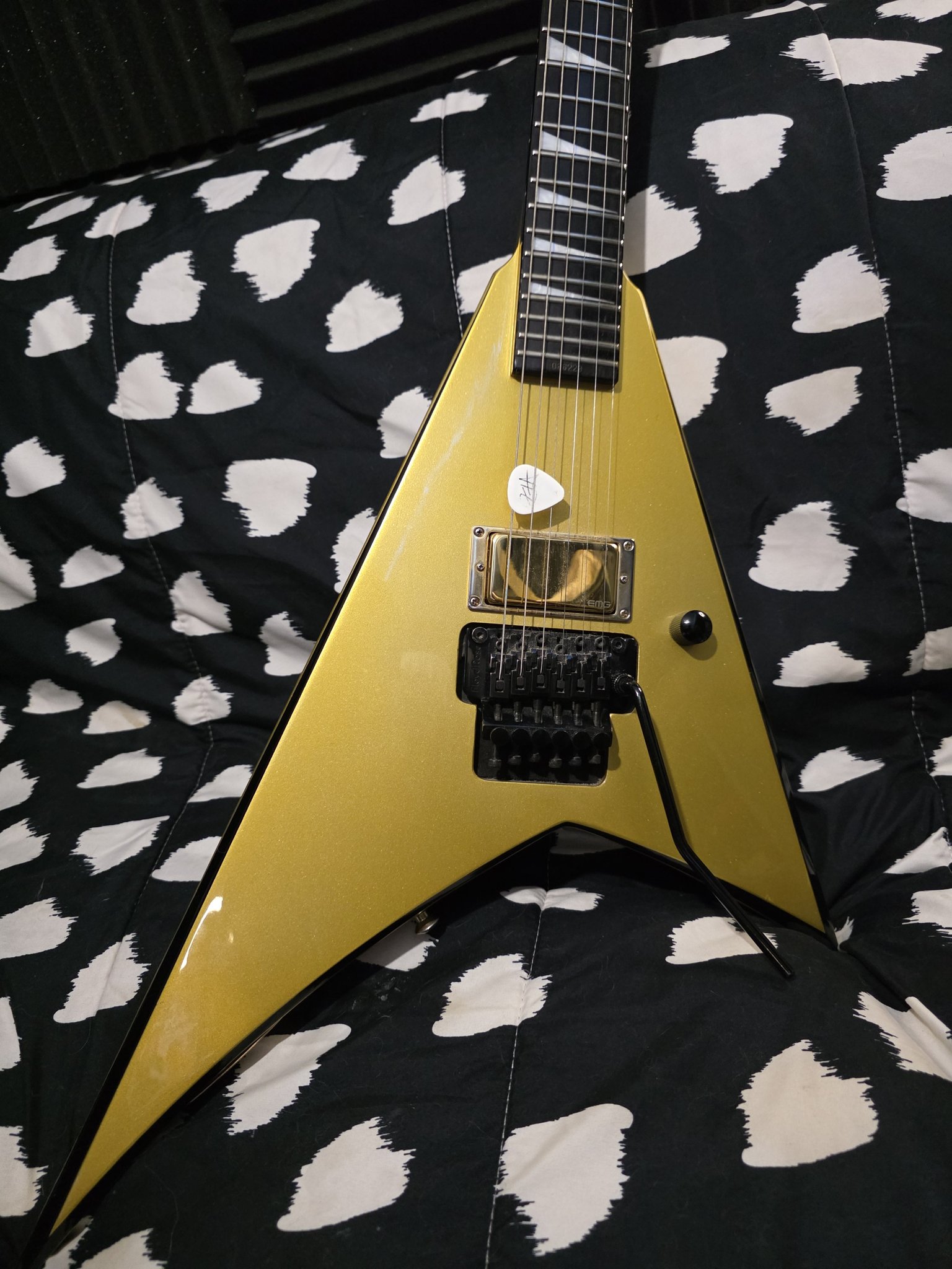 Alexi Laiho's Jackson RR guitar now with Daniel Freyberg