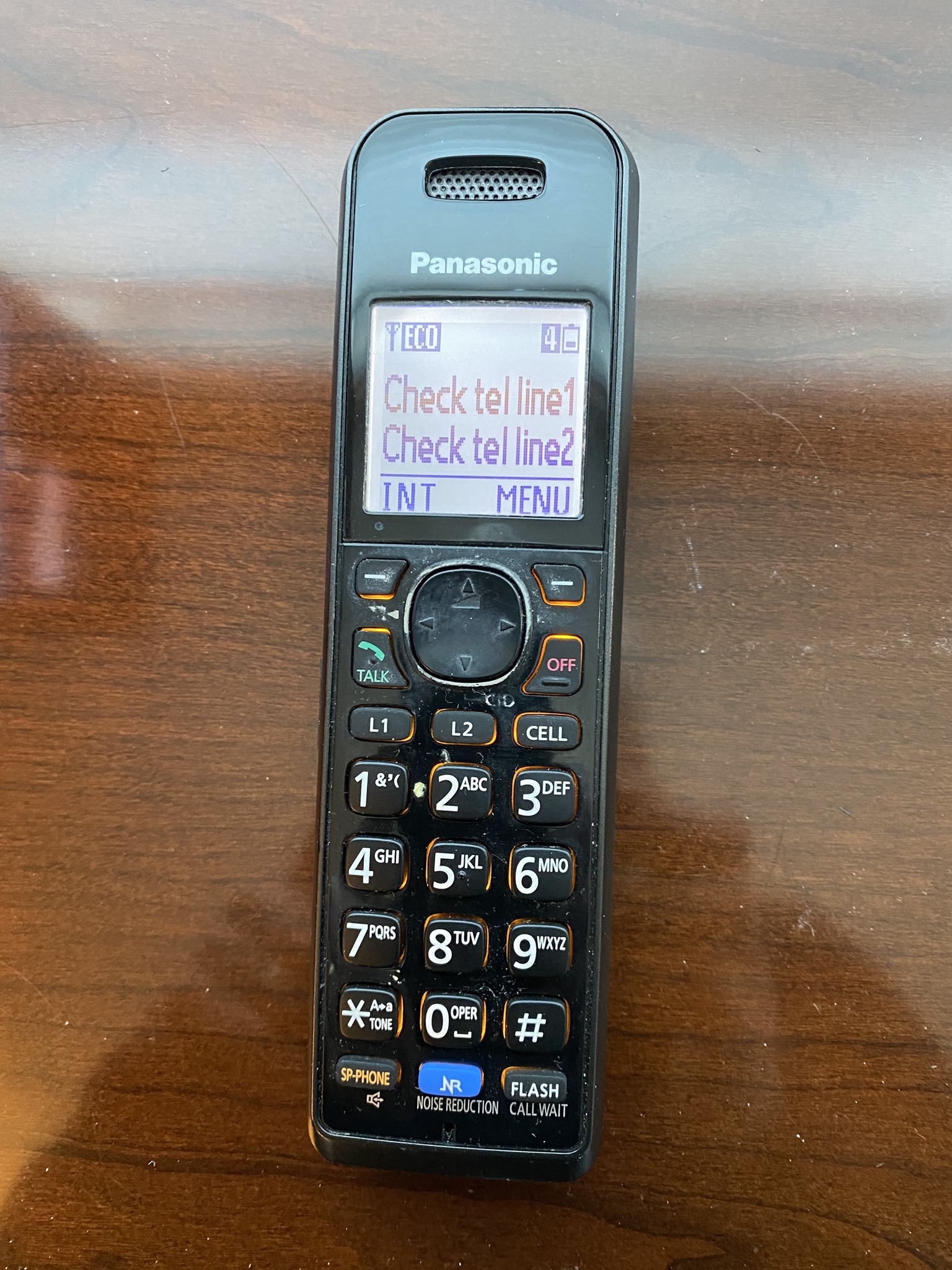 Clip Da Cintura Panasonic PNKE1004Z1 Per Telefoni Cordless KX-TG9322T KX-TG9391T