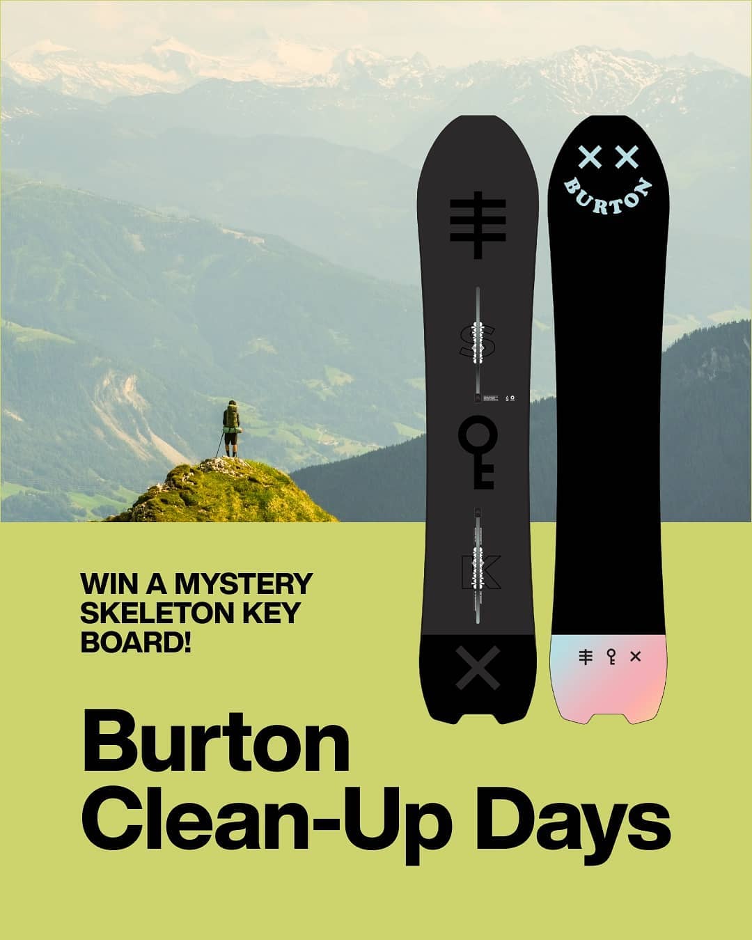 Burton Mystery Skeleton Key XX 2021 Burton Burton Skeleton Key