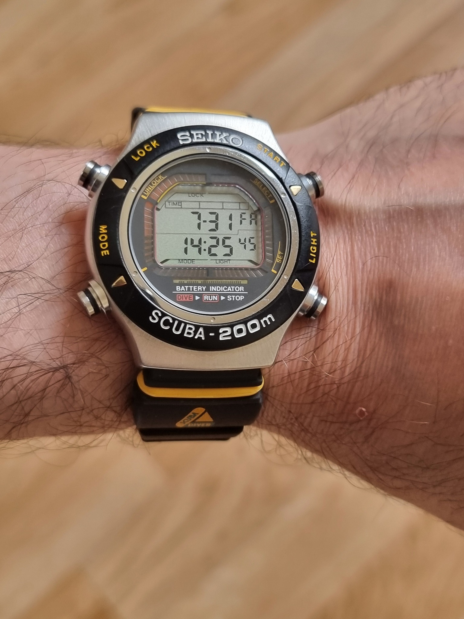 Seiko Air Diver Scuba 200m watch review