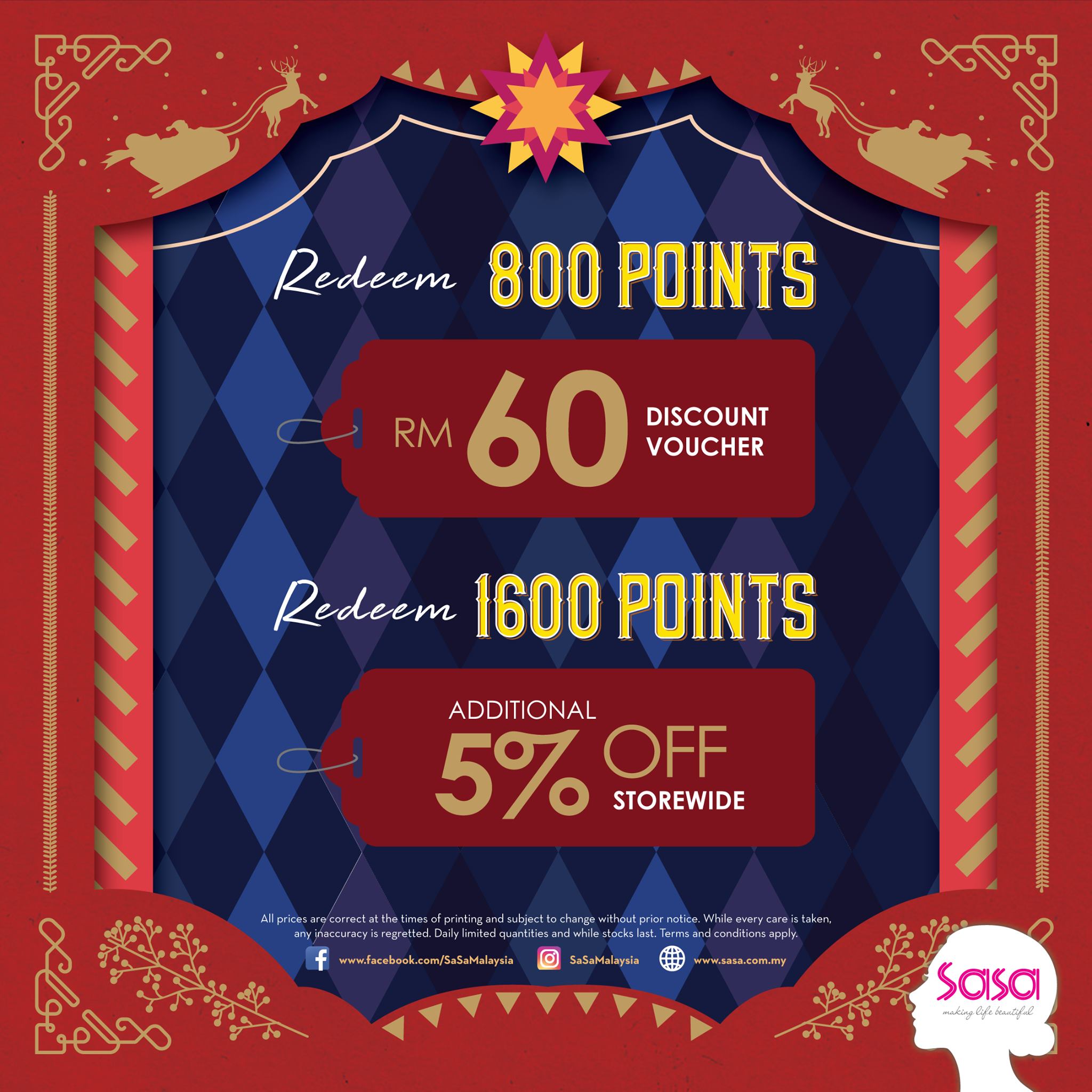 SaSa Malaysia - Is time for Sa Sa Member Points Rewards!...