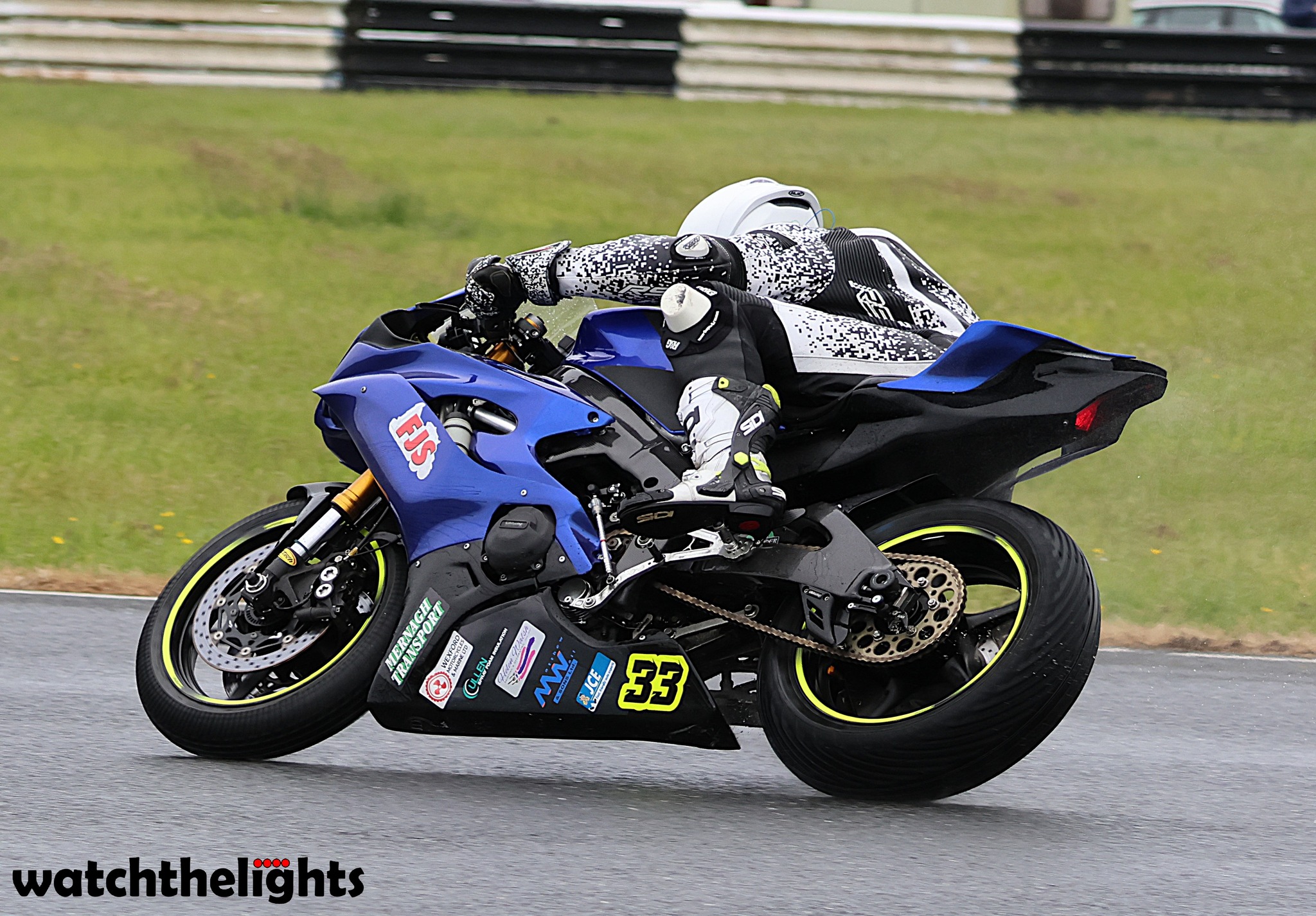 Joey Hennessy on Yamaha supersport bike