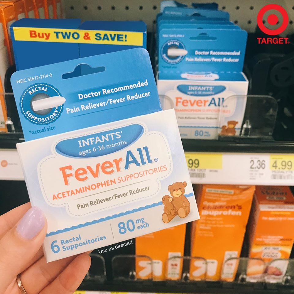 glutathione suppositories at walgreen pharmacy FeverAll acetaminophen for infants six months Color:50G