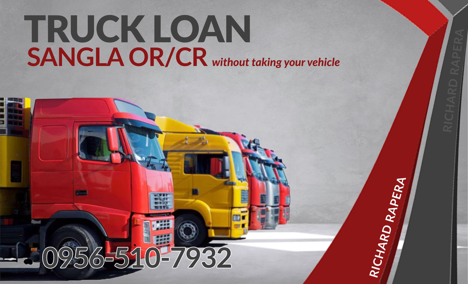 SACC LOAN - Richard Rapera | Pasig