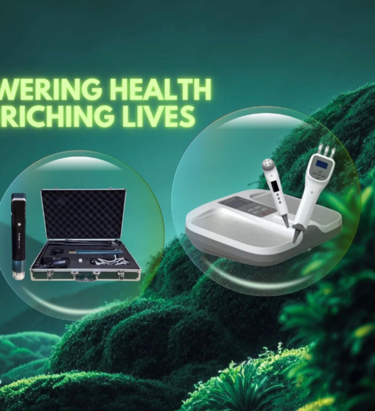 Máy massage Olylife TERA P-90 Sản phẩm ứng dụng hai công nghệ hàng 