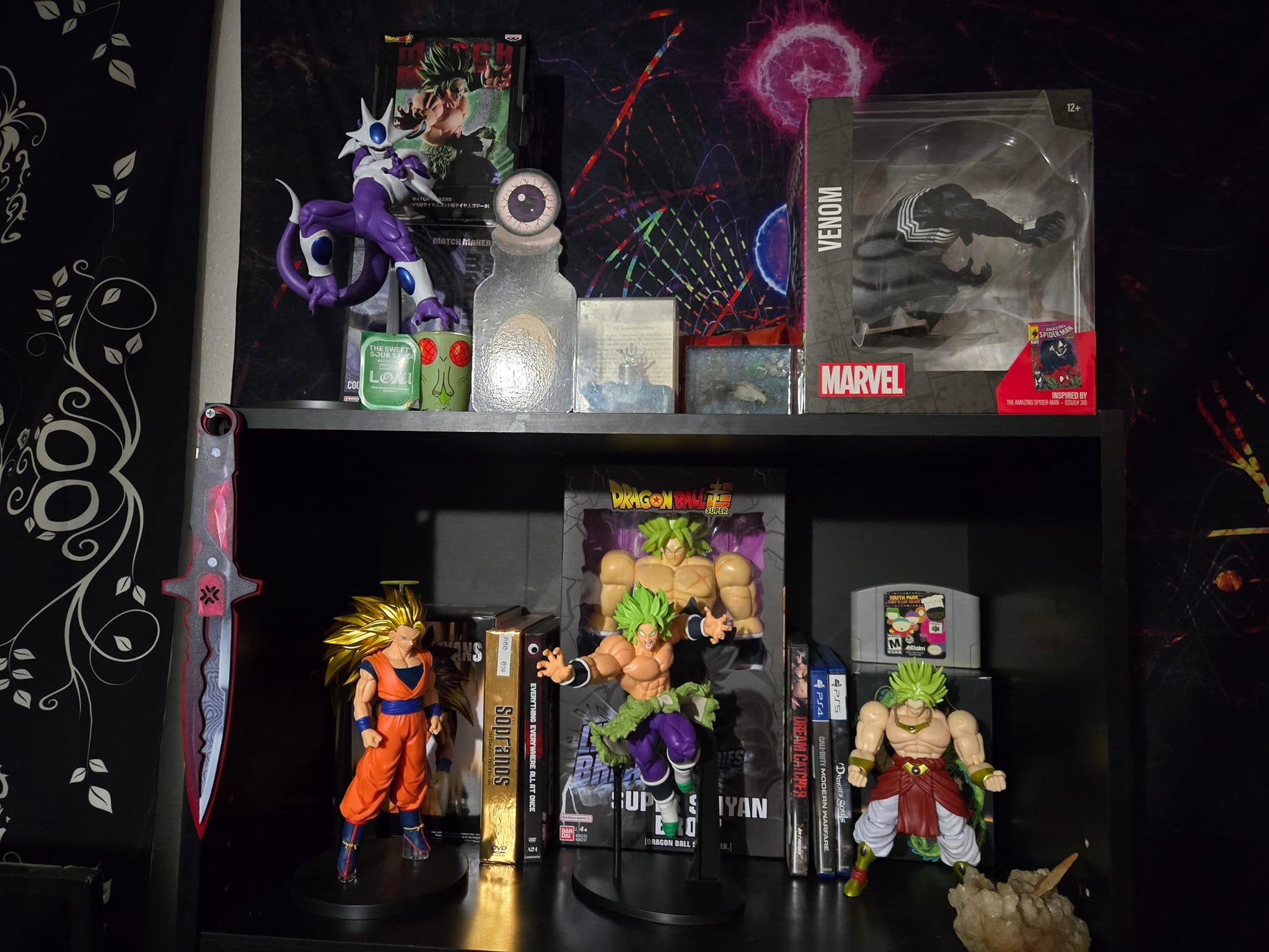 Dragon Ball figure collection update with DBZ and JJK figures