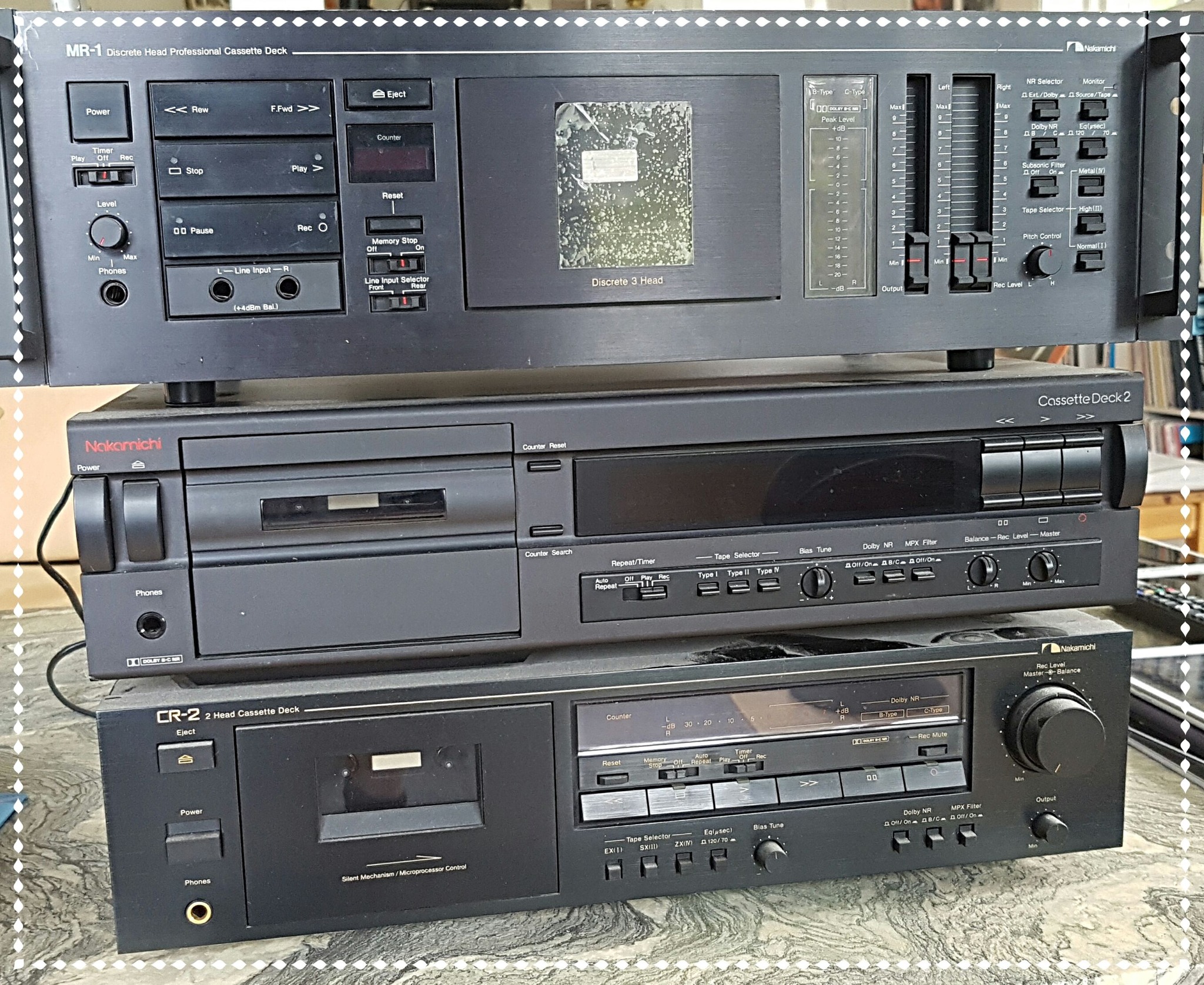 Nakamichi 682ZX Discrete Head Cassette Deck