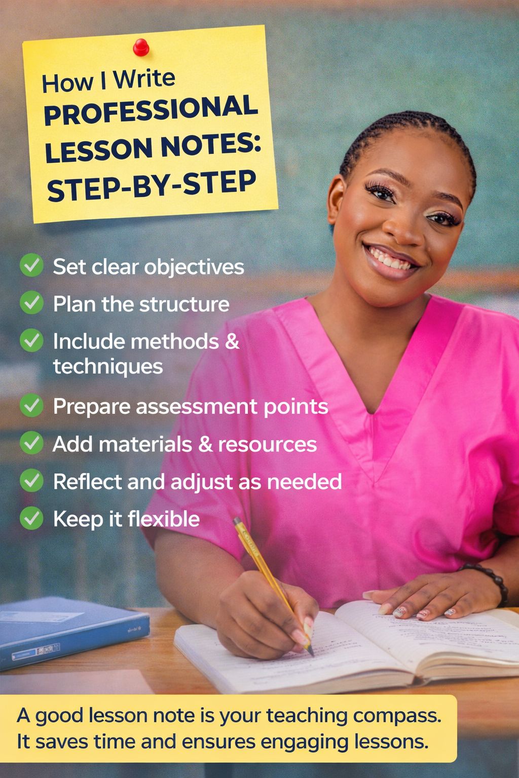 ️ How I Write Professional Lesson Notes: Step-by-Step | Facebook
