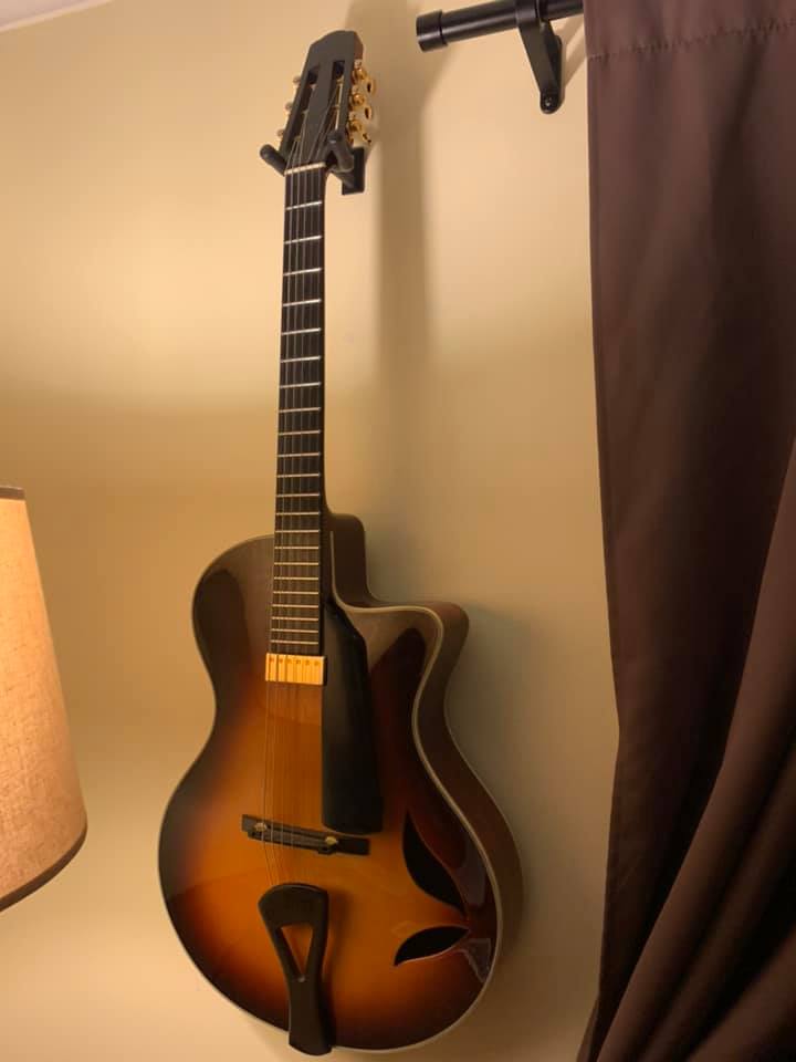 Frank Vignola archtop guitar available at Sadowsky NYC
