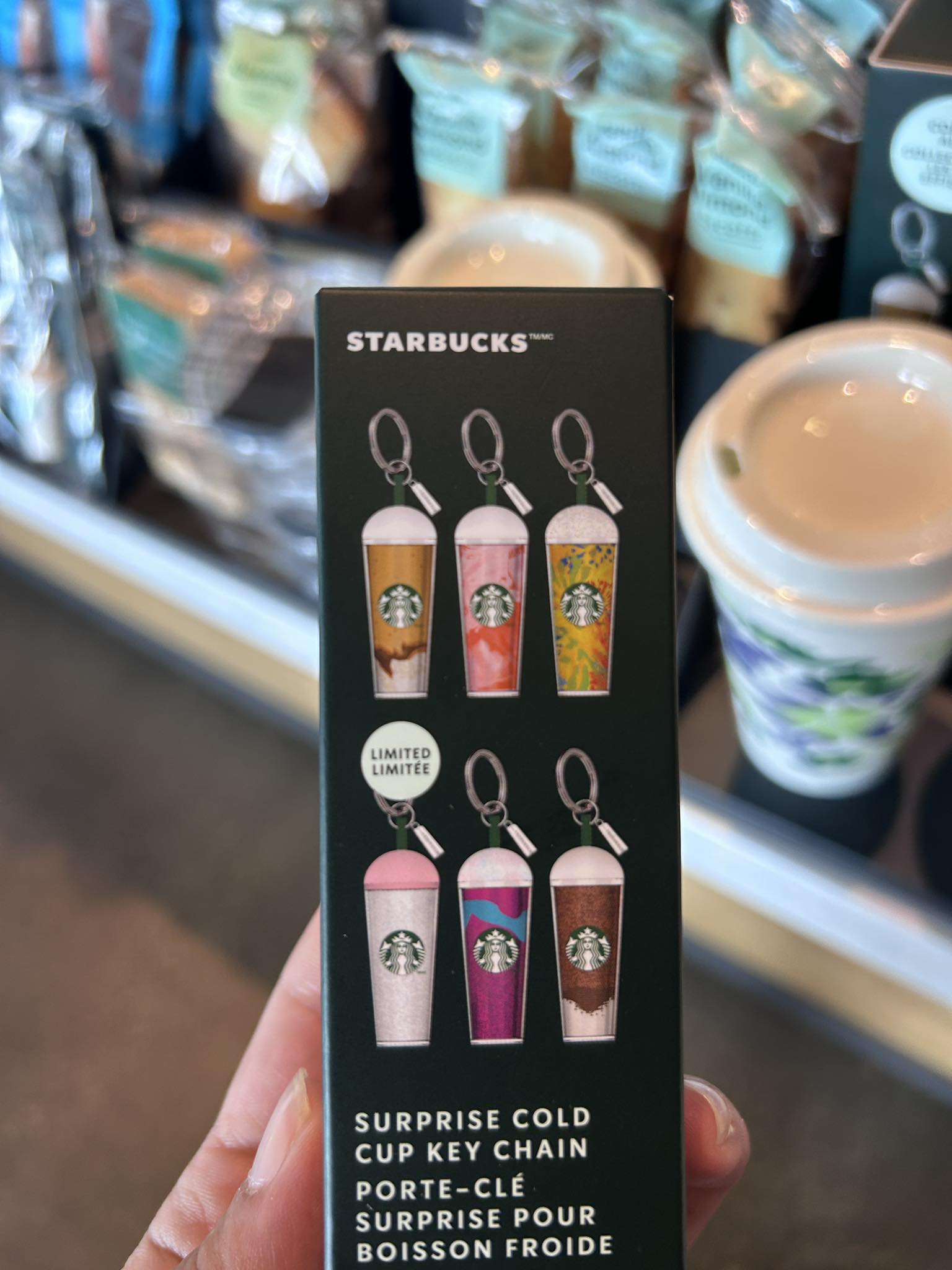 Starbucks keychains collection display picture 1