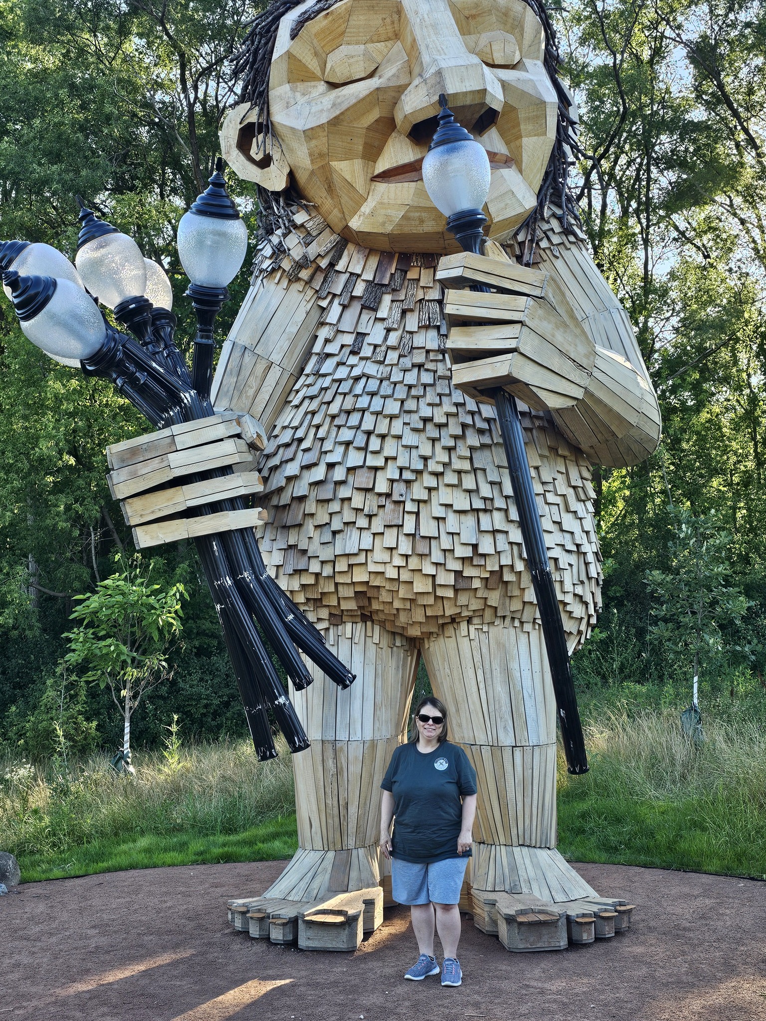 Mama Rosa at Firefly Grove Park in Wauwatosa, Wisconsin.
