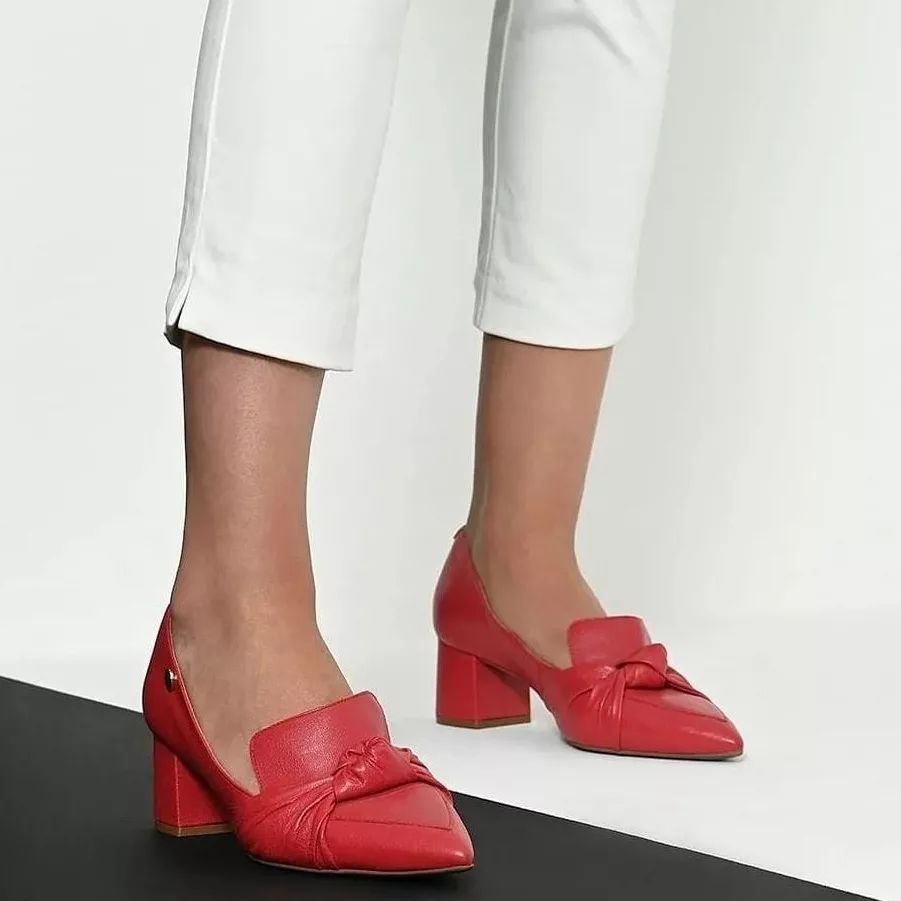 Escarpins Rojo Vivo En Toile Jean Bleu Ciel - Taille 36, Talon 2-7 Cm, Très Bon état