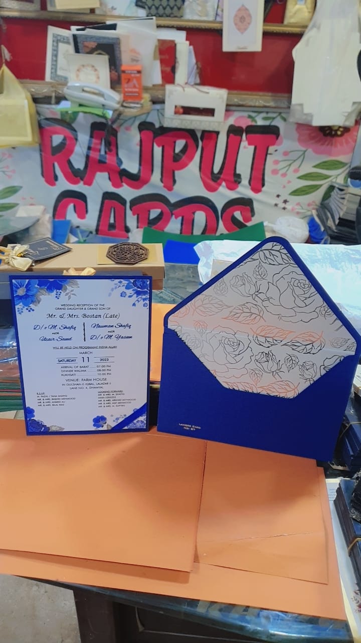 Rajput Wedding Cards | Rawalpindi