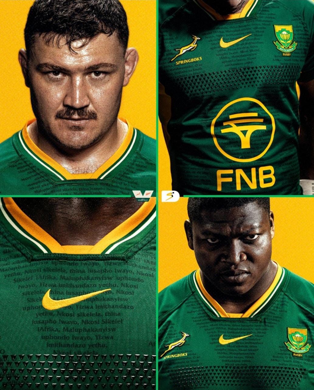 Nike and SA Rugby have unveiled the Springboks jersey “like no