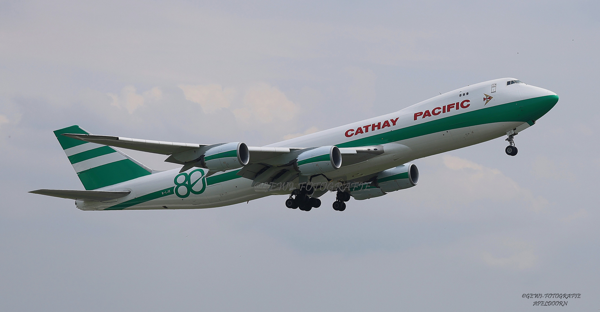 Cathay Pacific 80th Anniversary Livery photo by Sebastian Sowa FRA