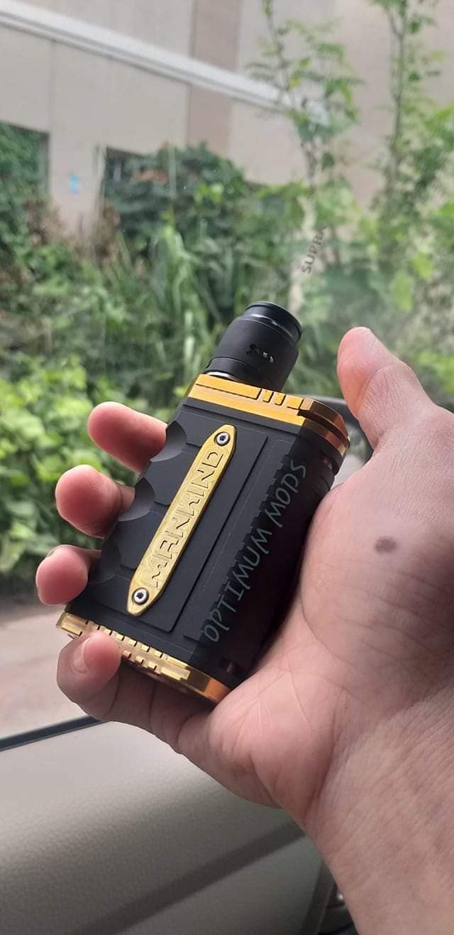 MANKIND” by OPTIMUM MODS. Specs -Delrin Body -Dual 18650 parallel 