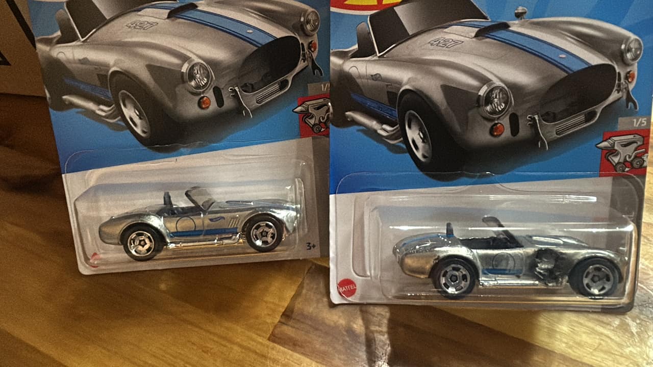 What is a Ford Thunderbolt error Hot Wheels worth?