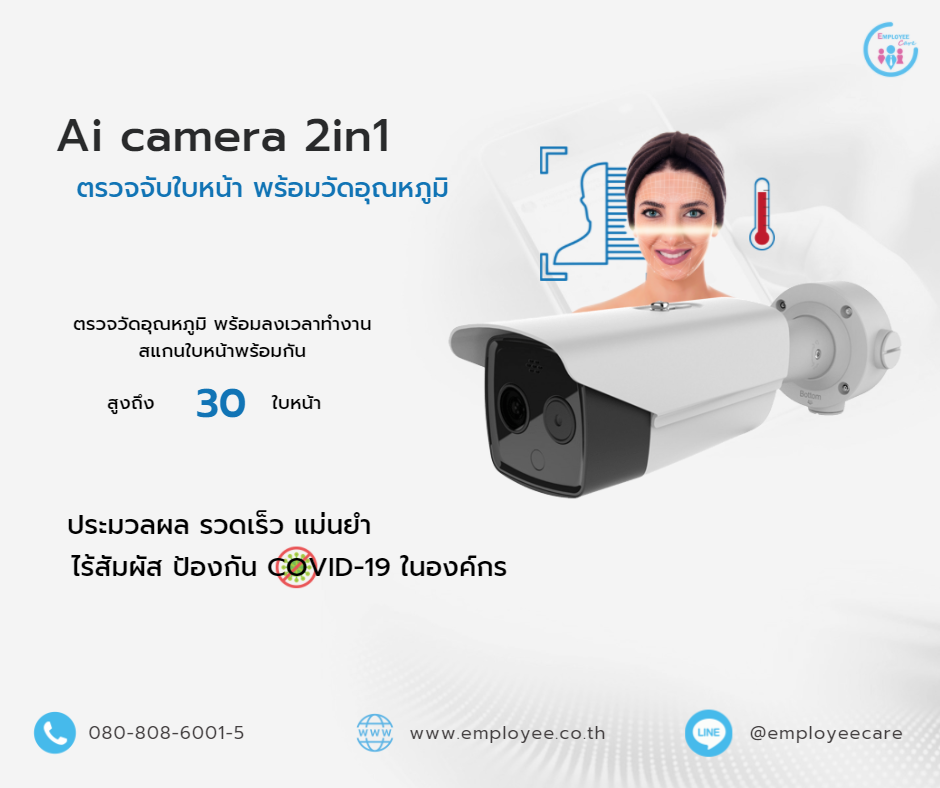 Employee Care - Ai camera 2in1...