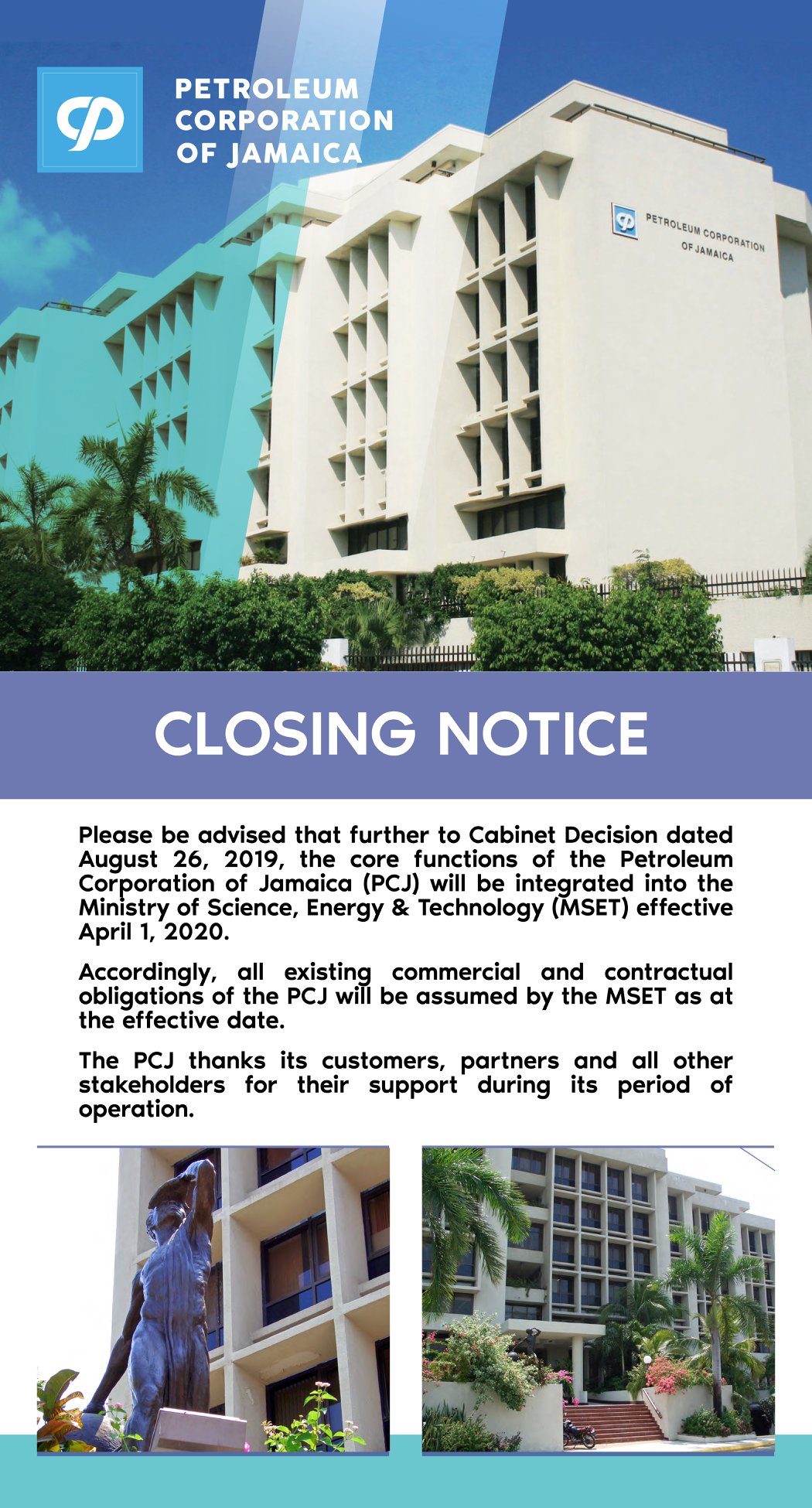 Petroleum Corporation of Jamaica | Kingston