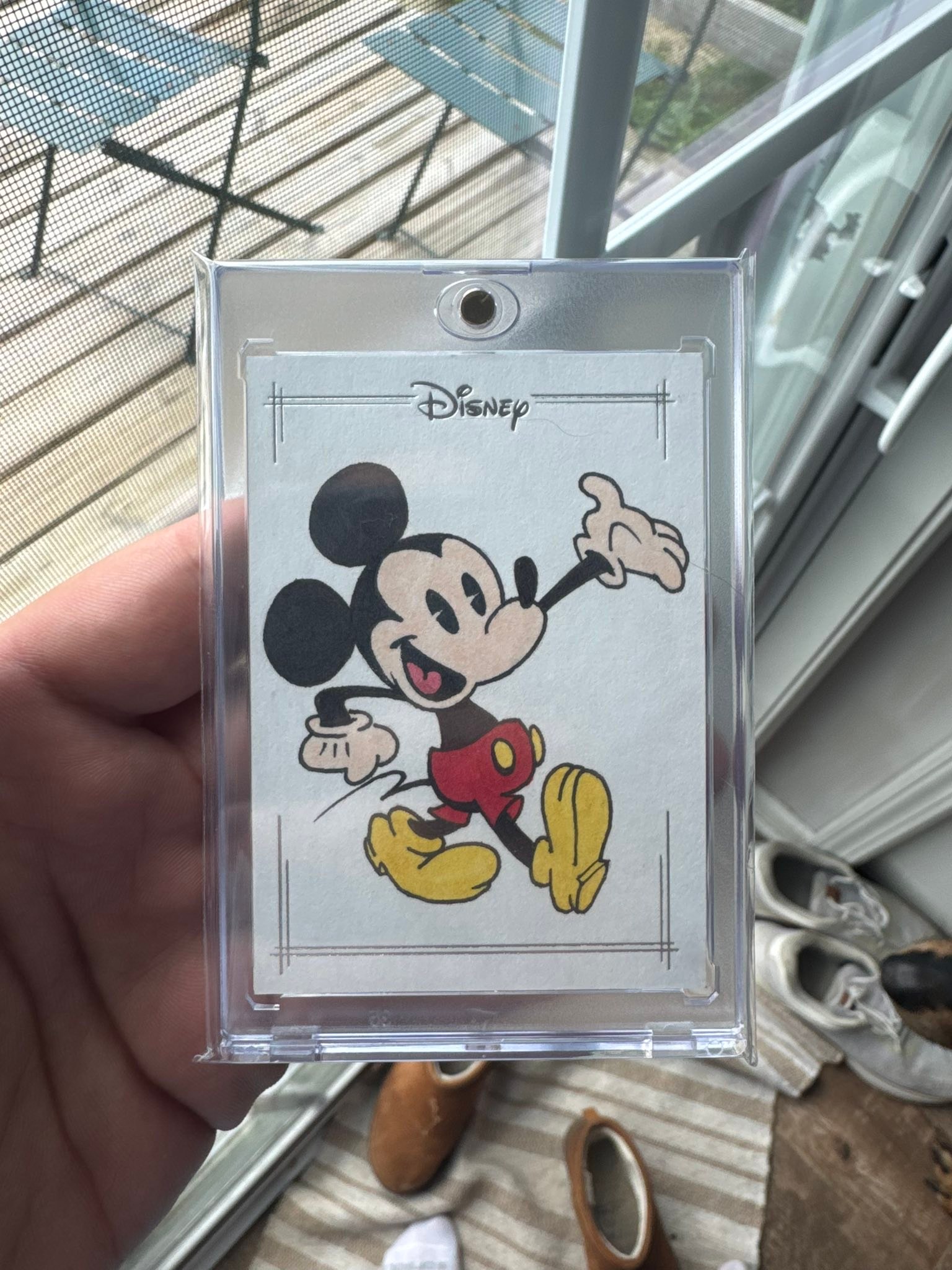 Topps Disney 1-of-1 ルミエール スケッチカード　1/1 2026 Topps Disney Chrome 1 of 1 Mickey Mouse sketch card for sale