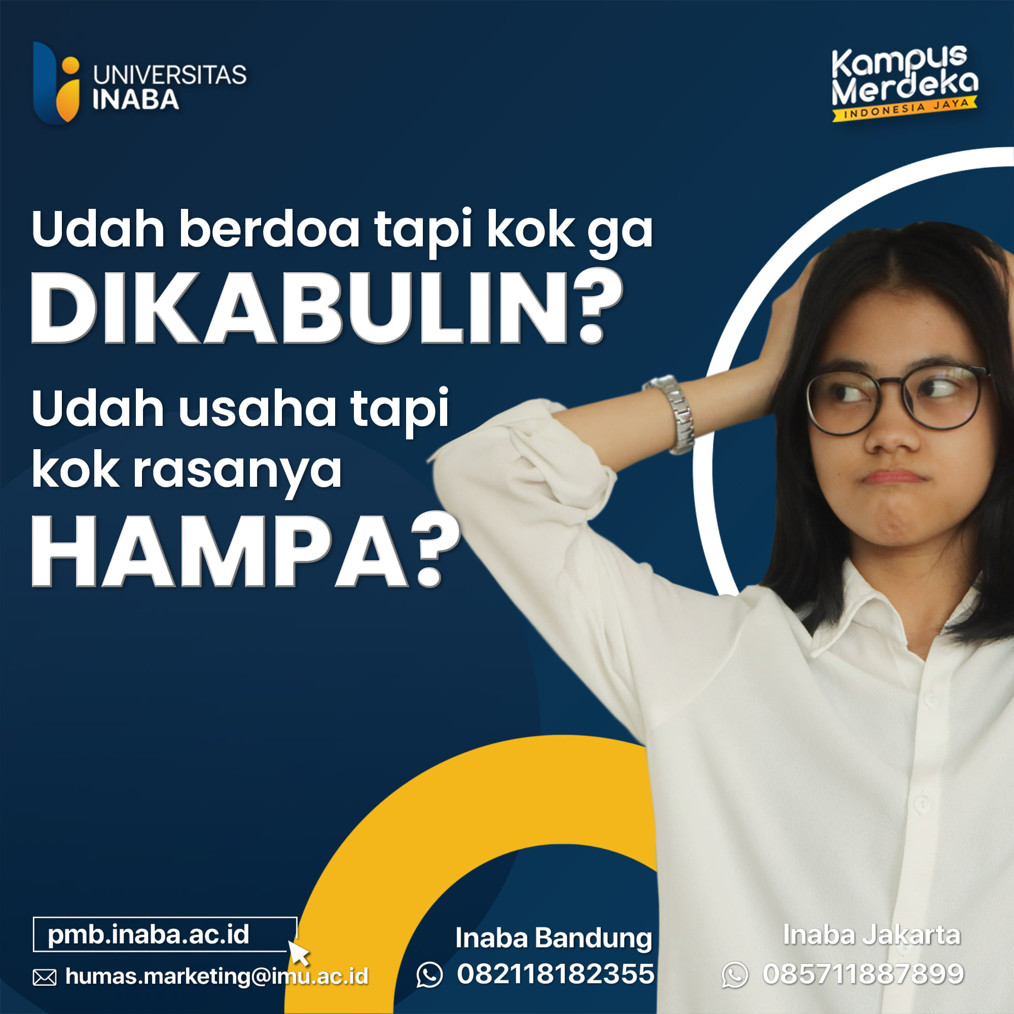 [DOA ATAU USAHA] Doa dan usaha... - Universitas INABA