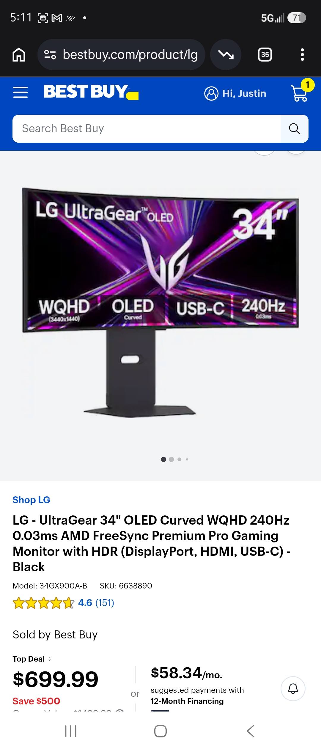 Should 5:4 monitors have a different physical measurement ratio?