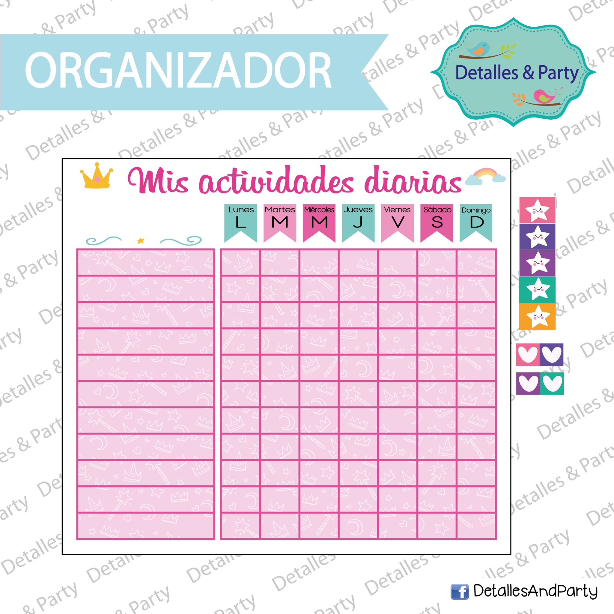 Regalo Educativo Organización Tabla Rutinas Niños Tabla De Tareas Personalizada Para Niños, Tabla De Tareas Familiares Plantilla De Lista De Tareas Organizador Semanal Para Niños