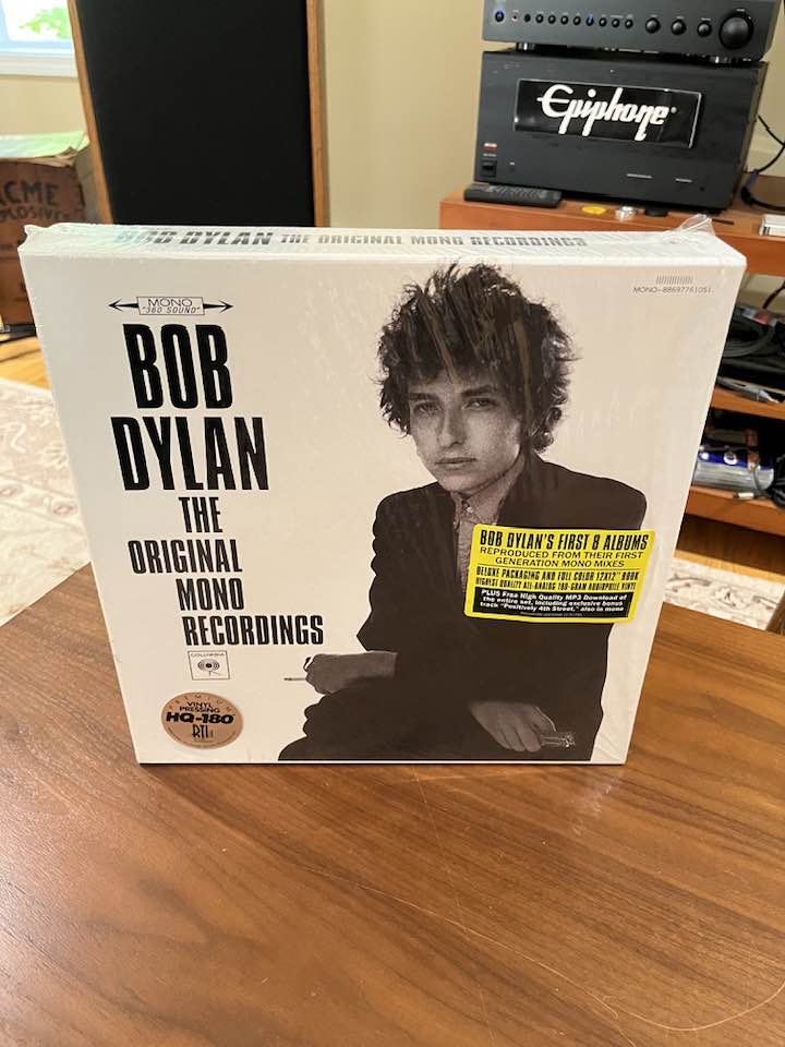 Bob Dylan original mono recordings sealed box set for sale