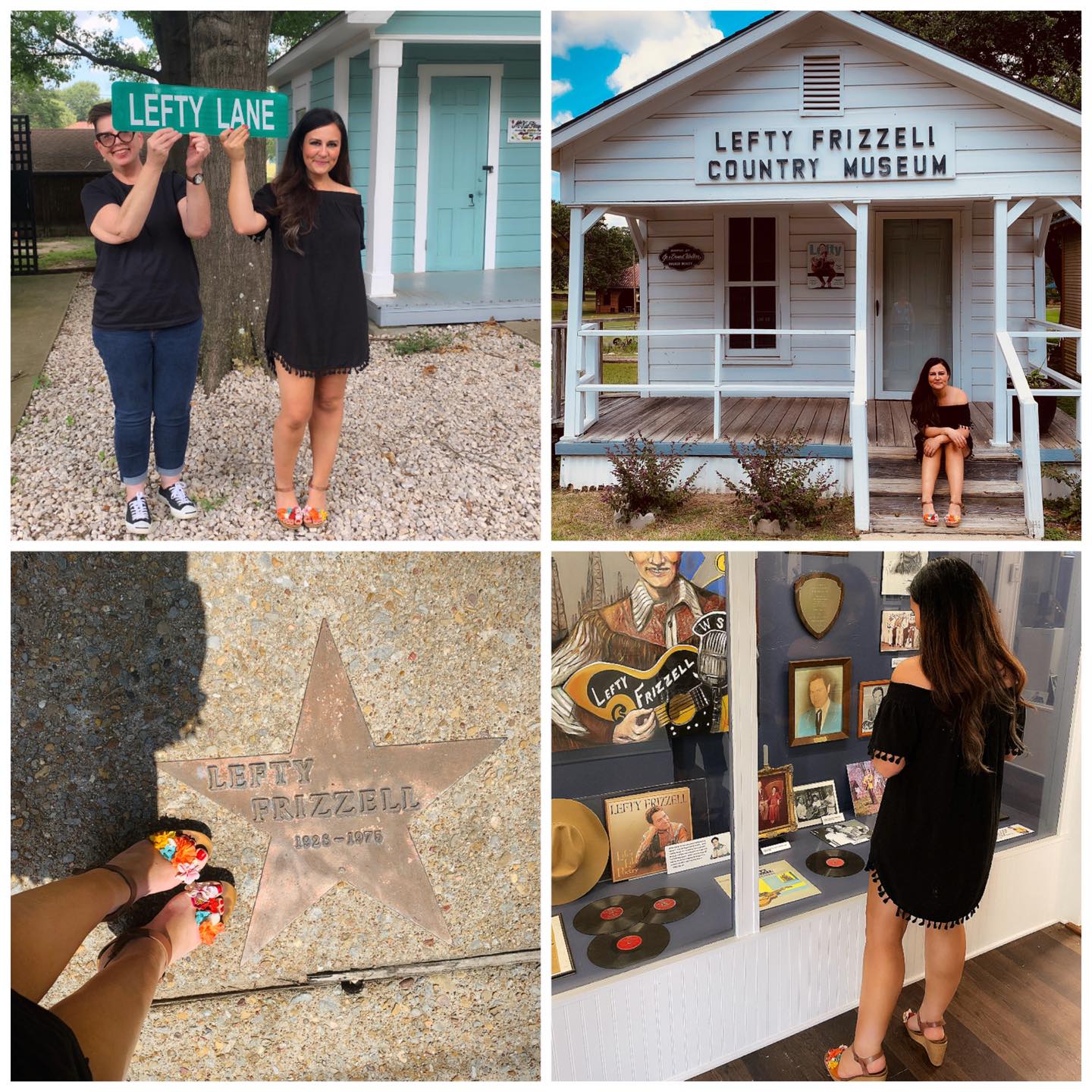 Spent the afternoon in Corsicana, TX visiting the Lefty Frizzell