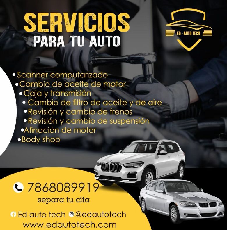 CONOCE NUESTROS SERVICIOS!🤩... - ED AUTO TECH Dealer.