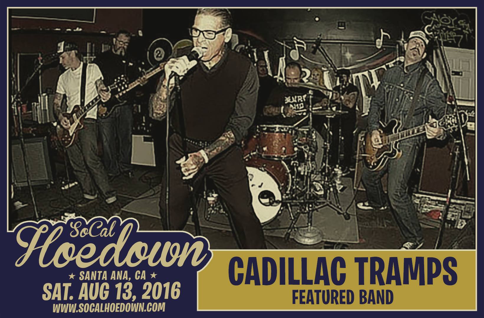 Cadillac Tramps music on streaming platforms