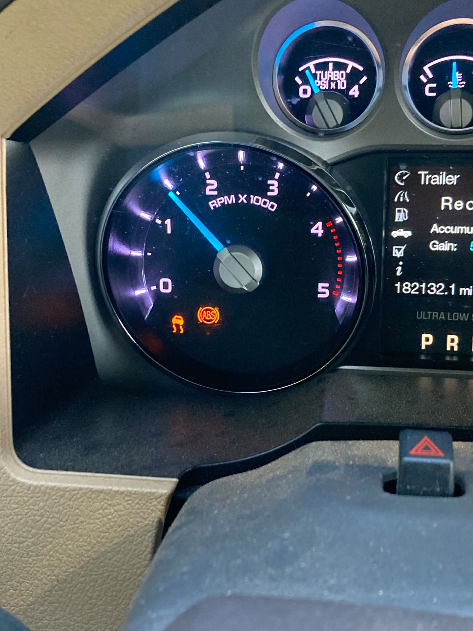 What causes pulsating brakes and ABS light in 2011-2016 6.7L