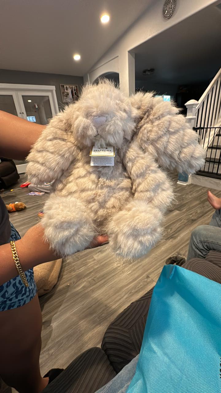 How to authenticate Jellycat Franilla Luxe Bunny from LA Ski