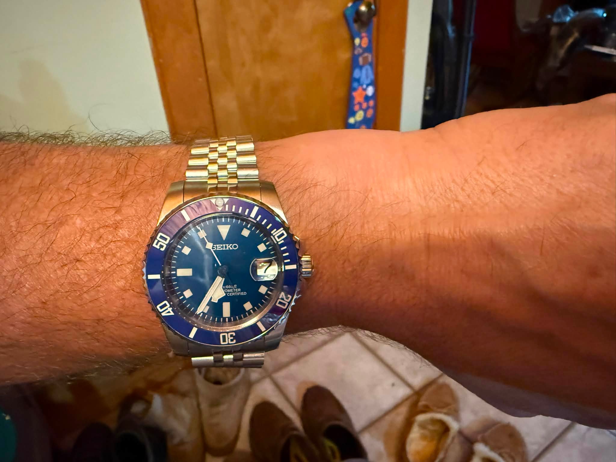 First Seiko-Tudor watch mod with NH35A movement