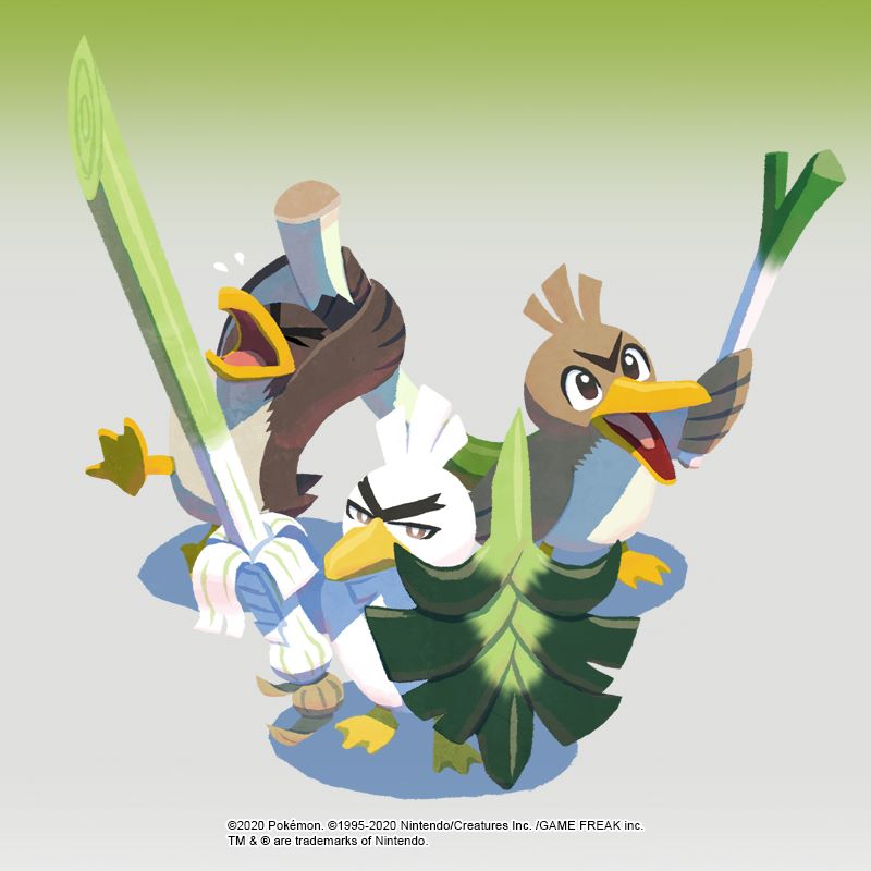 Farfetch'd MD products are now available at Pokémon Center