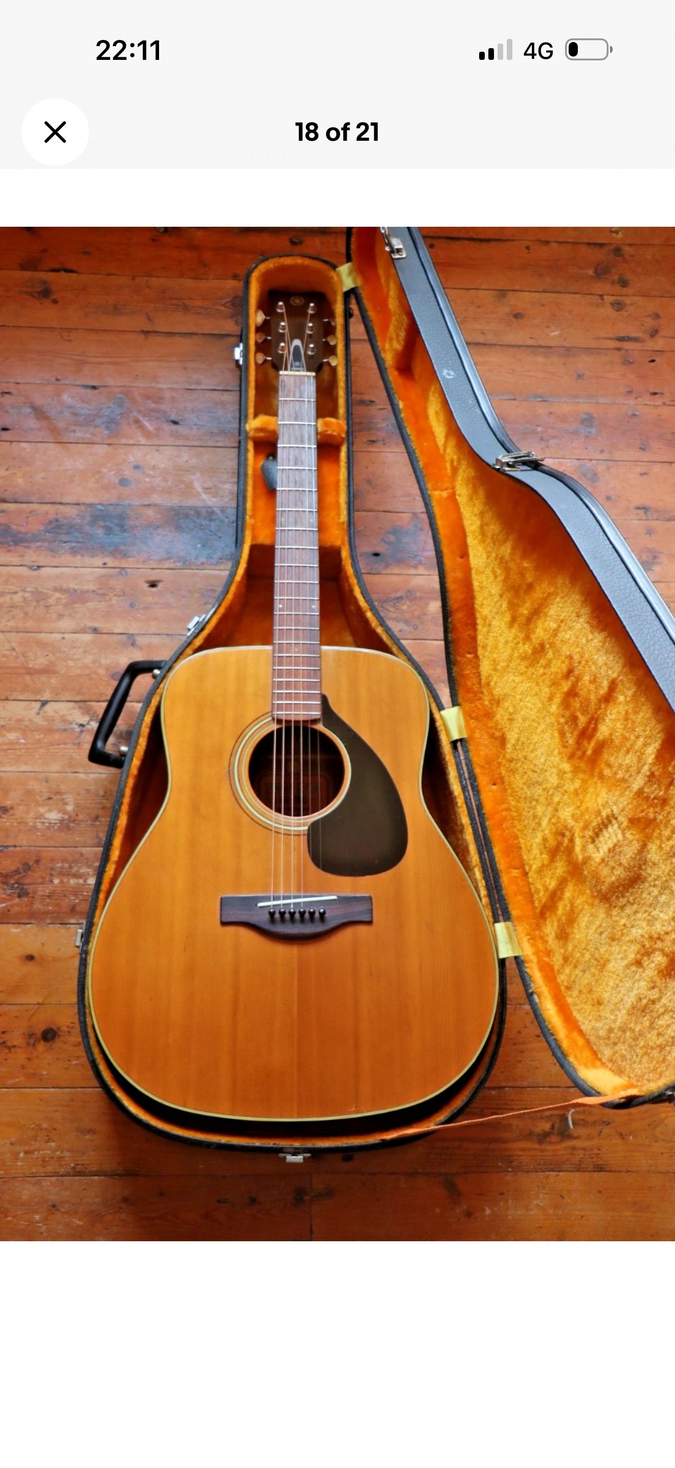 Officially part of the Yamaha club this week. - 54 year old FG-180