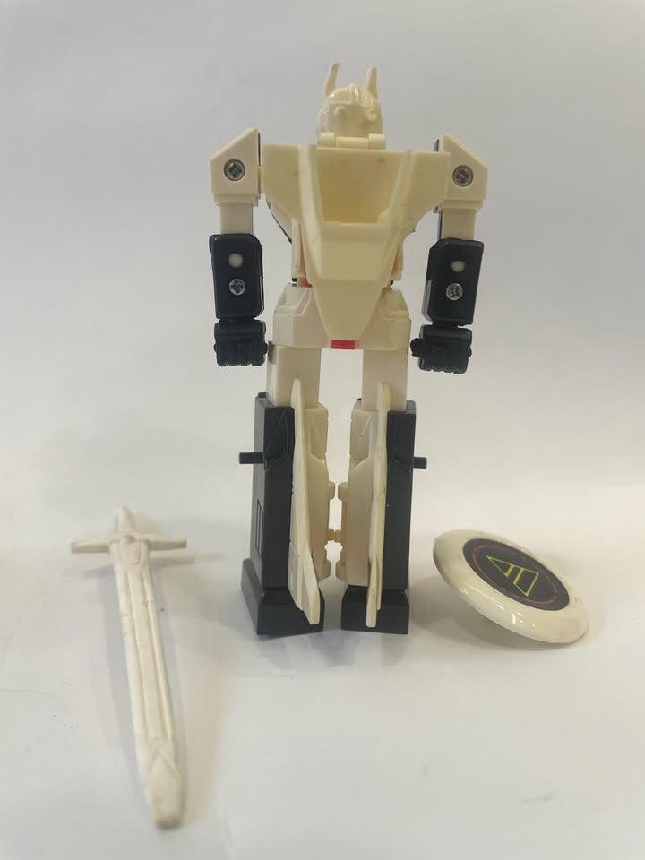 Vintage Bioman Biorobo 2-in-1 transforming toy