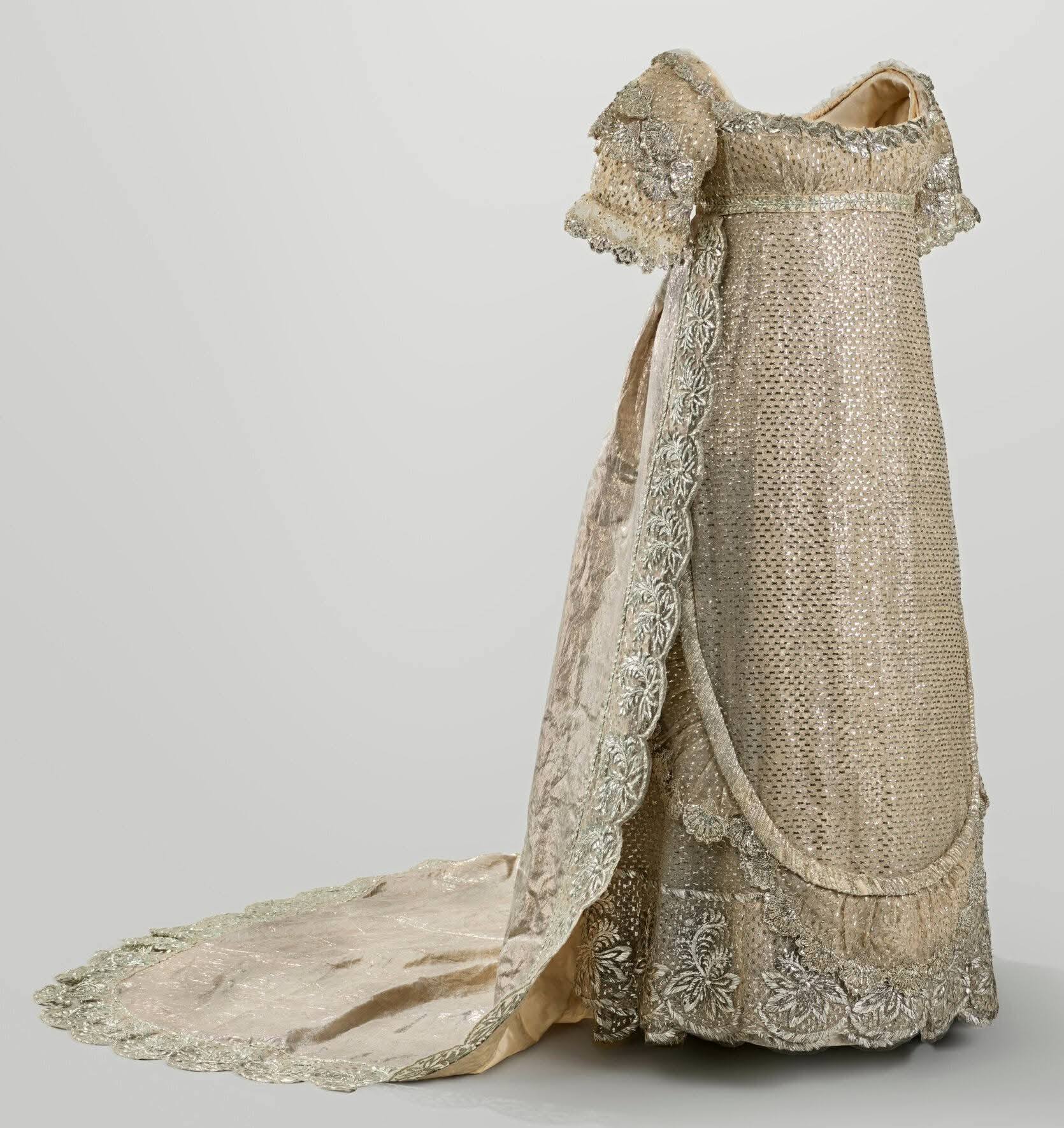 princess charlotte's bridesmaid dress 1816 wedding and ensemble 60-70