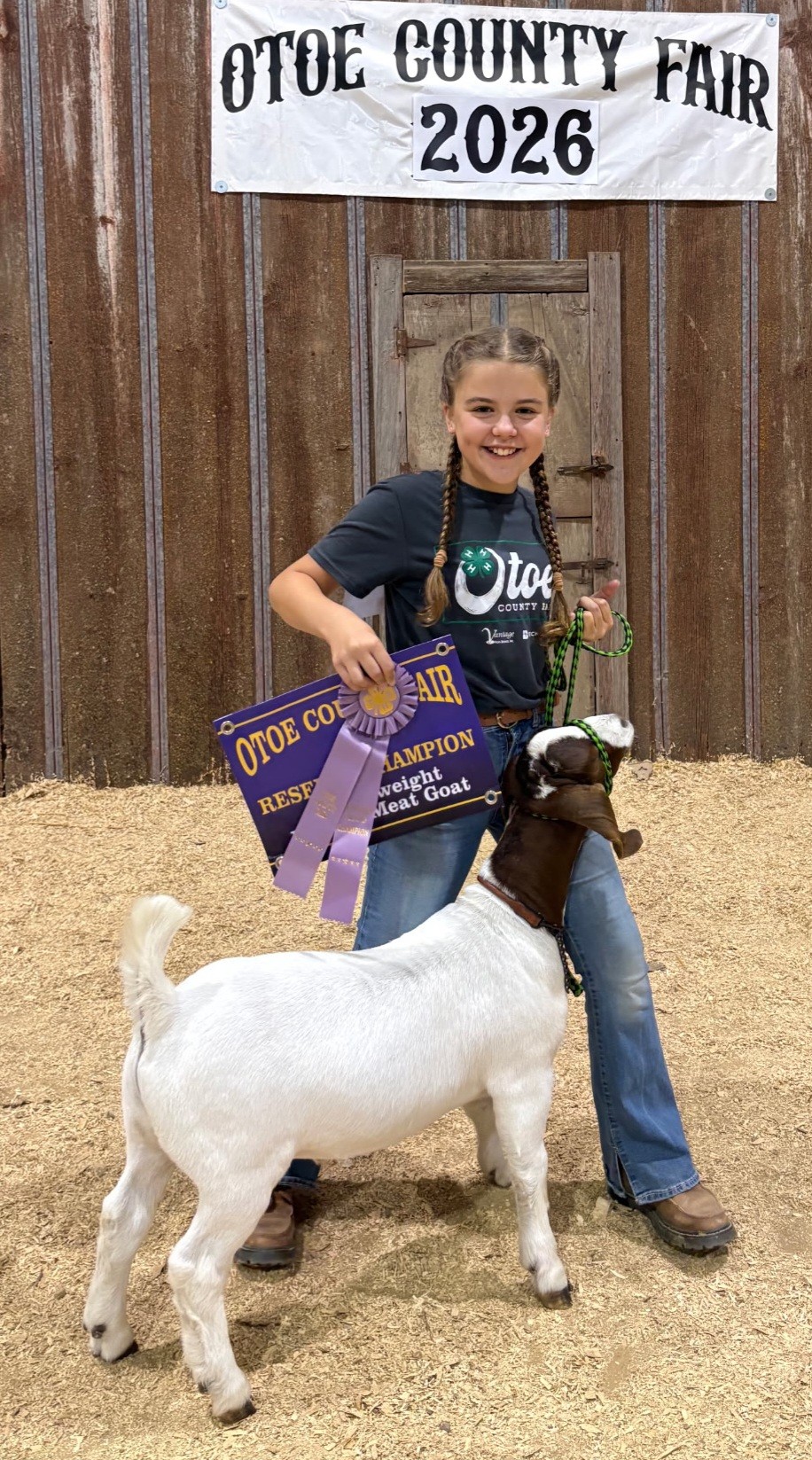Congrats to the Josh Stubbendick Family at the Otoe County Fair