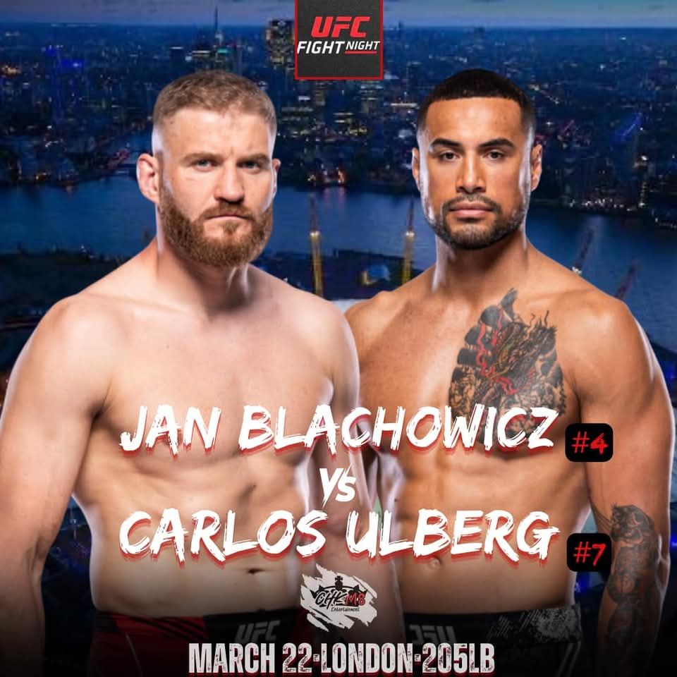 MMA Community - LowKickMMA.com | Ulberg gets a top 5 opponent and ...