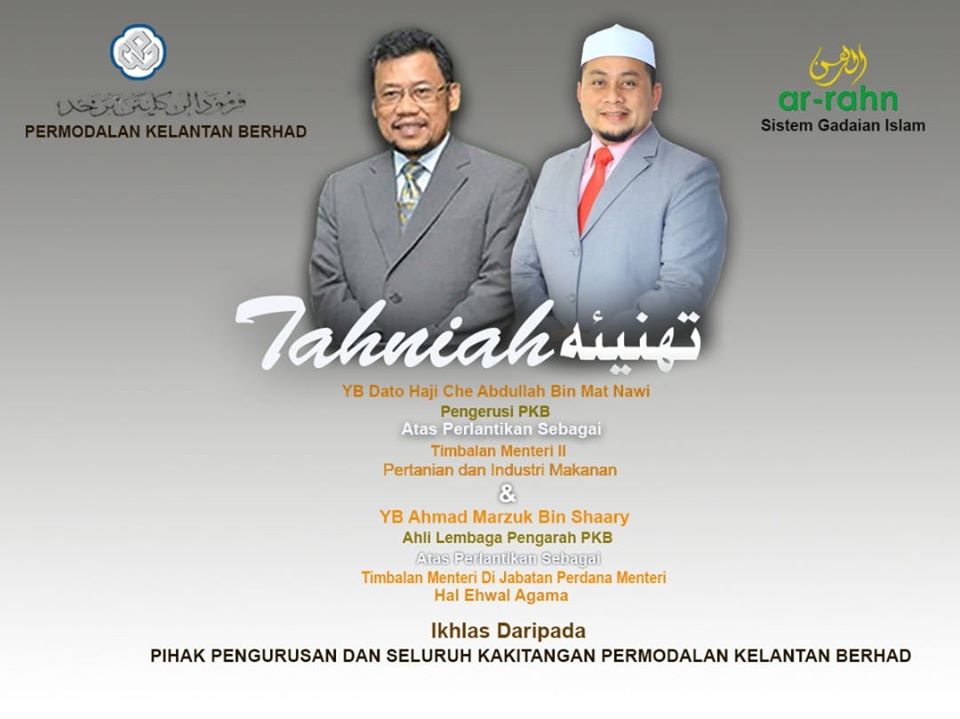 Ar-Rahn PKB - Kami kakitangan Permodalan Kelantan Berhad...