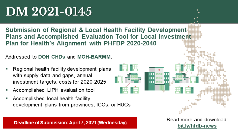 HFDB - (Please share as appropriate.) Department Memorandum No. 2021 ...