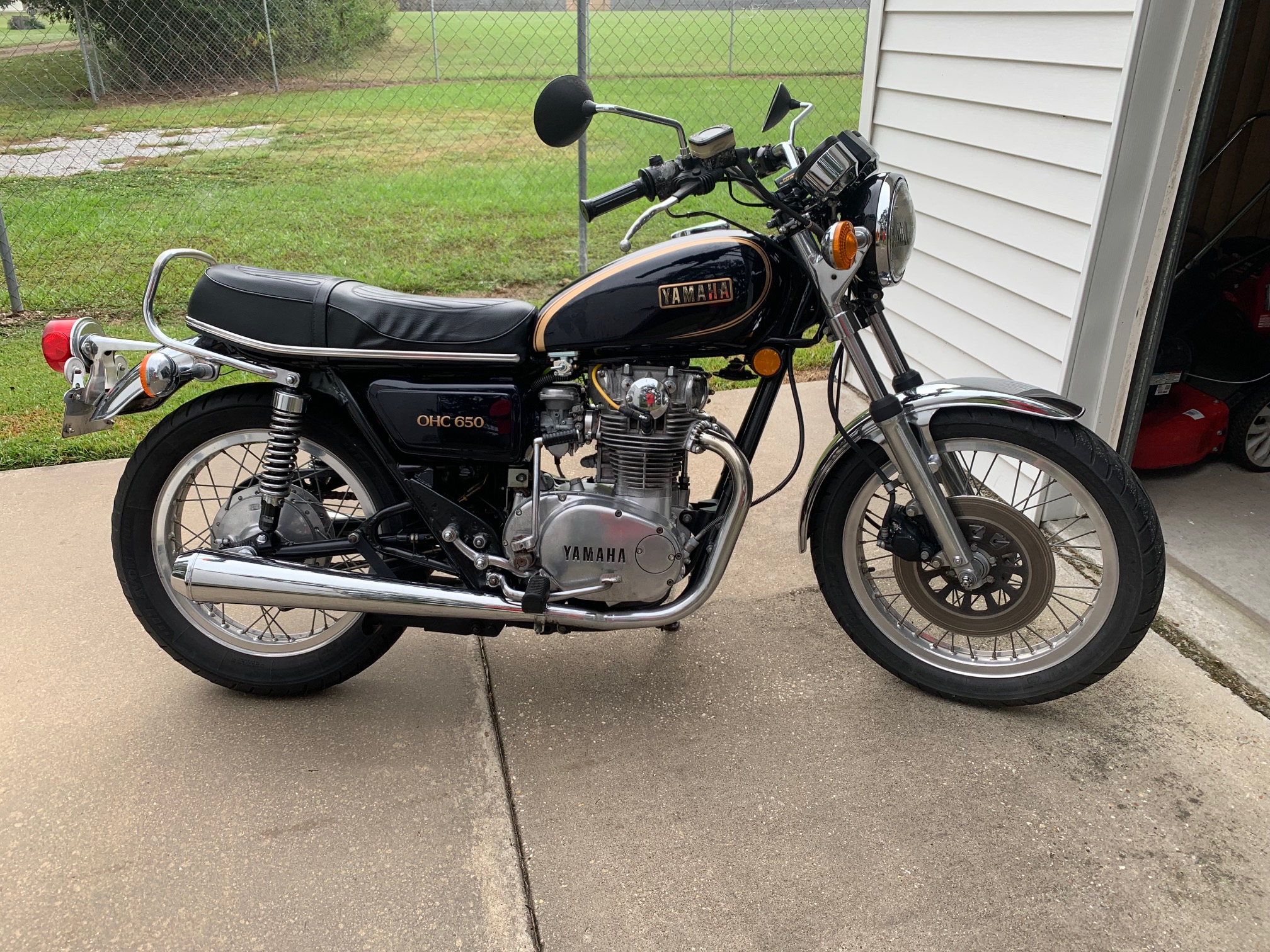Here is David's xs 650 3L1 1979.