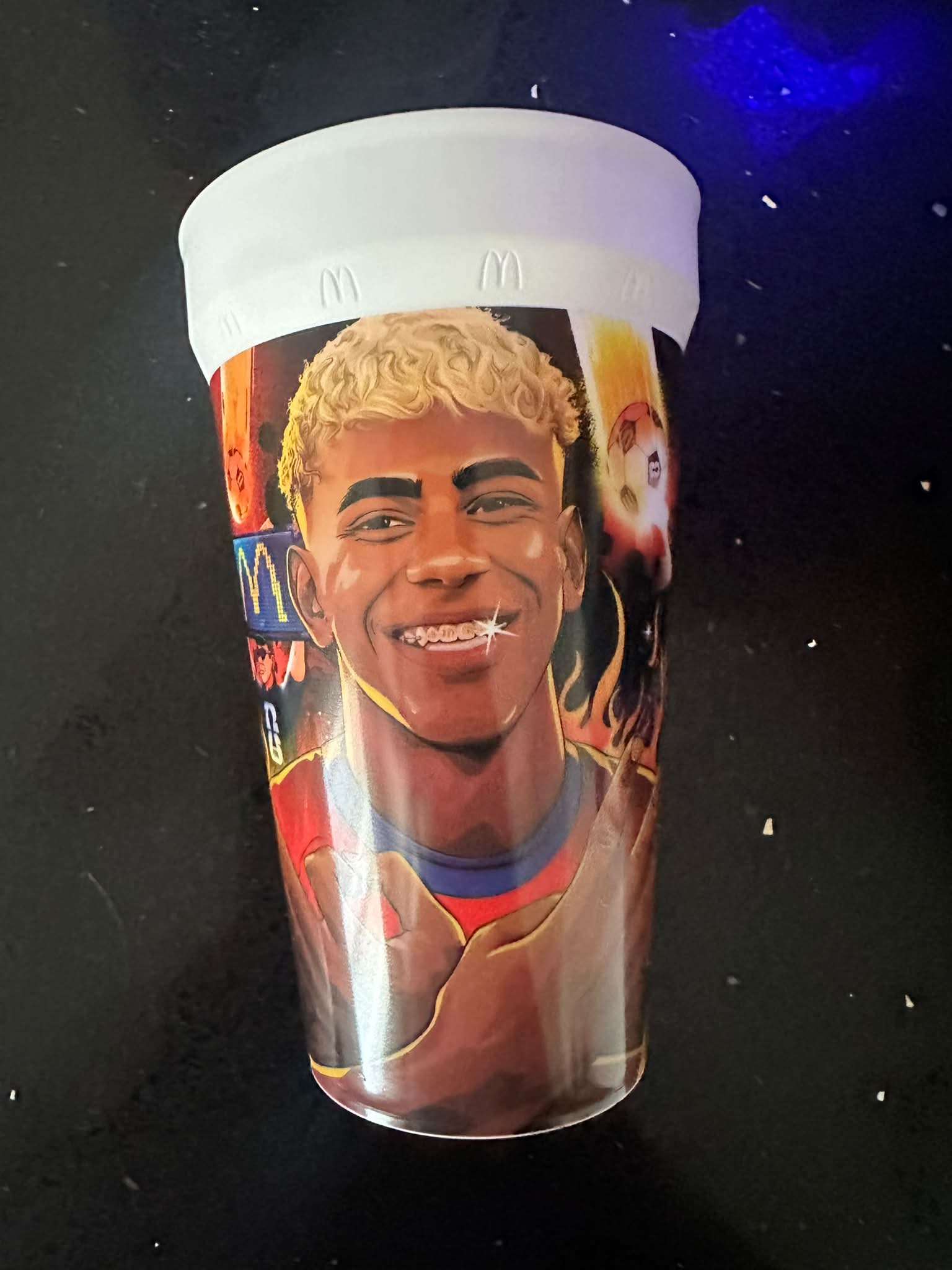 McDonald's Grimace and Davies cups for trade or sale
